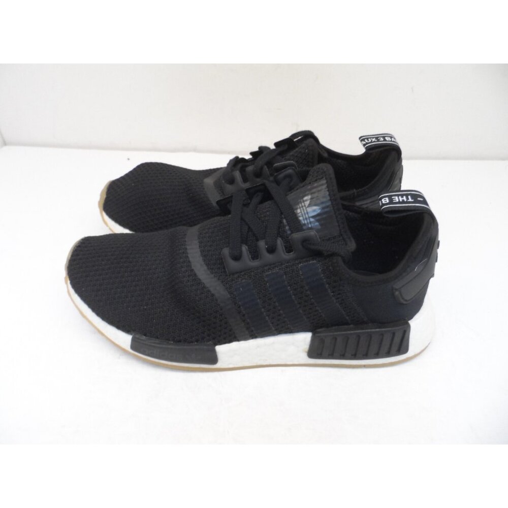 Adidas Men's La Marque Aux 3 Bandes Athletic Running Shoe Black/White Size 8M - Picture 4 of 8